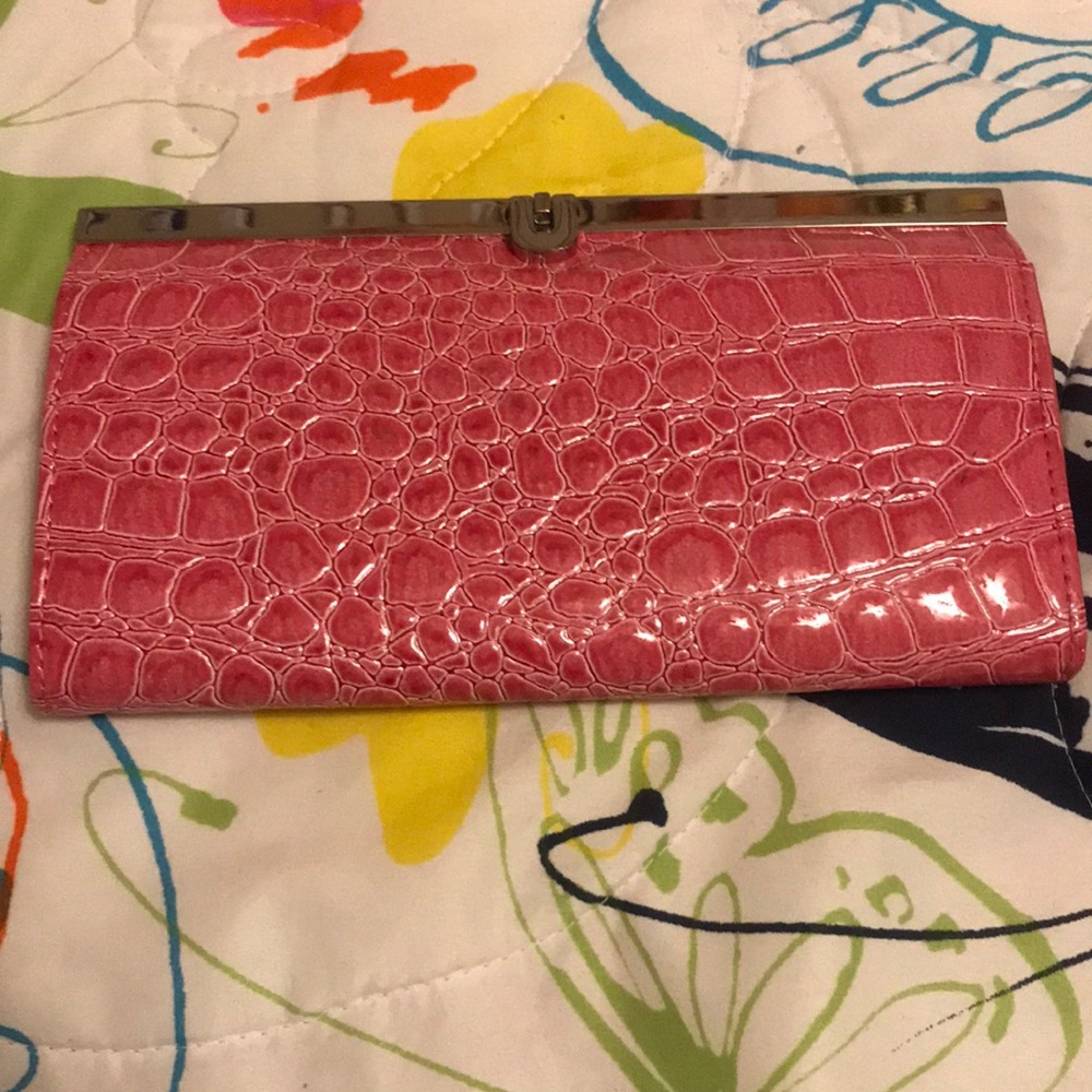 Pink cute clutch